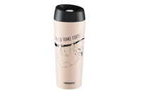 Термокружка Ardesto Coffee time Bradypus бежевый