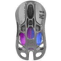 Мышь беспроводная/проводная GravaStar Mercury M1 Pro Gunmetal Gray [80003746] серый
