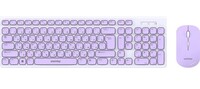 Клавиатура+мышь беспроводная   Smartbuy SBC-250288AG-WV белый