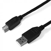 Кабель SVC USB Type-A - USB Type-B черный 3 м
