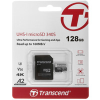 Карта памяти Transcend Ultra Perfomance 340S microSDXC 128 ГБ [TS128GUSD340S]