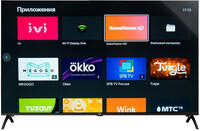 43" (109 см) Телевизор Qwatt Q43YK-MB черный