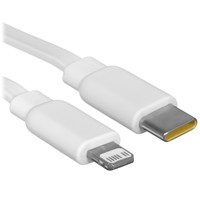 Кабель Baseus Lightning 8-pin - USB Type-C белый 1 м