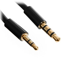 Кабель   DEXP jack 2.5 мм - jack 3.5 мм черный
