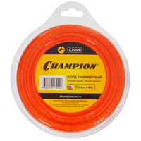 Леска для триммеров Champion Twisted Square C7006