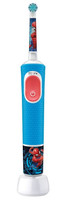 Электрическая зубная щетка Braun Oral-B Vitality Pro Kids D103.413.2K Spiderman голубой