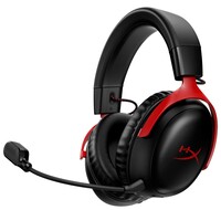 Беспроводные наушники HyperX Cloud III Wireless  красный 2023
