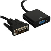 Переходник однонаправленный Aceline VGA - DVI-D, 0.2 м