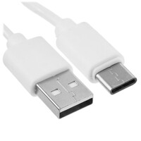 Кабель FinePower USB Type-C - USB Type-A белый 1 м