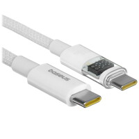Кабель Baseus USB Type-C - USB Type-C белый 2 м
