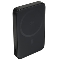 Портативный аккумулятор Baseus PicoGo Qi2 Magnetic with Stand черный