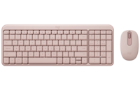 Клавиатура+мышь беспроводная   Logitech MK251 розовый