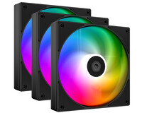 Комплект вентиляторов ID-Cooling AS-120-ARGB-K TRIO  черный