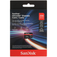 Карта памяти Sandisk Express microSDXC 256 ГБ [SDSQXFN-256G-GN4NN]