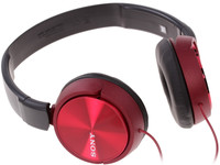 Проводные наушники Sony MDR-ZX310APR  красный 2014