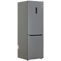 Холодильник с морозильником   LG GC-B459MLWM серый