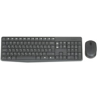 Клавиатура+мышь беспроводная   Logitech MK235 Wireless Combo серый