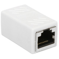 Проходной соединительный адаптер RJ45  Aceline AcARJ455eW
