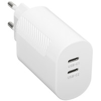 Сетевое зарядное устройство KEYRON 45W-2C-W белый