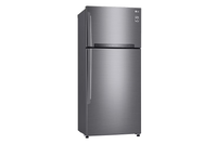 Холодильник с морозильником   LG GN-H702HMHL серебристый