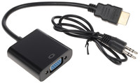Переходник  Cablexpert HDMI - VGA+Jack 3.5