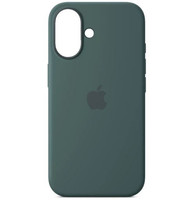 Накладка  Apple Silicone Case для Apple iPhone 16 зеленый