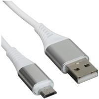 Кабель DEXP micro USB-B - USB Type-A белый