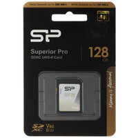 Карта памяти Silicon Power Superior Pro SDXC 128 ГБ [SP128GBSDXJV6V10]
