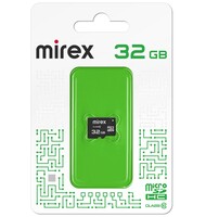 Карта памяти Mirex microSDHC 32 ГБ [13612-MC10SD32]
