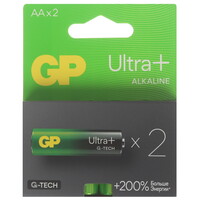 Батарейка GP Ultra+G-TECH AA (LR6/ER14505/FR6/R6P)
