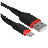 Кабель Hoco USB Type-C - USB Type-A черный 3 м