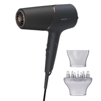 Фен Philips BHD538/30 серый/розовый