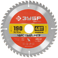 Диск пильный ЗУБР ЧИСТОРЕЗ 36914-190-30-48_z01
