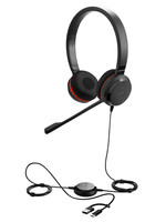 Проводные наушники Jabra Evolve 30 II MS Stereo USB C/A  черный 2025
