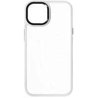 Накладка  Aceline Silicone Side для Apple iPhone 14 белый