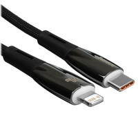 Кабель Baseus Lightning 8-pin - USB Type-C черный