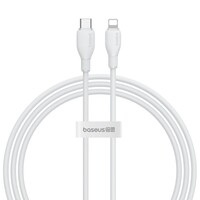 Кабель Baseus Lightning 8-pin - USB Type-C белый 1 м