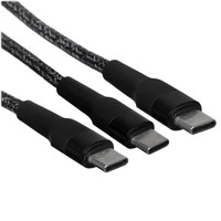 Кабель DEXP USB Type-C x2 - USB Type-C серый