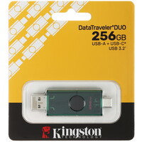 Память USB Flash 256 ГБ Kingston DataTraveler Duo [DTDEG2/256GB]