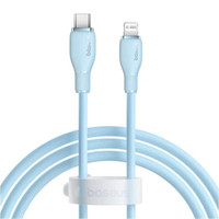 Кабель Baseus Lightning 8-pin - USB Type-C голубой