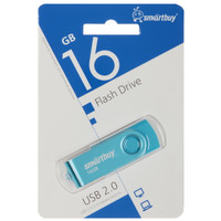 Память USB Flash 16 ГБ Smartbuy Twist [SB016GB2TWB]