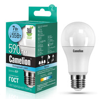 Лампа светодиодная Camelion LED E27/A60/7w/845
