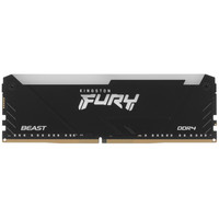 Оперативная память Kingston FURY Beast Black RGB [KF432C16BB2A/8WP] 8 ГБ