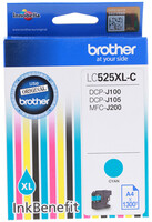 Картридж Brother LC-525XLC голубой