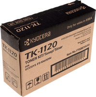 Картридж лазерный Kyocera TK-1120 черный, с чипом