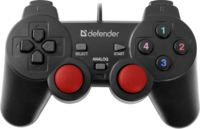 Геймпад проводной Defender Glyder черный