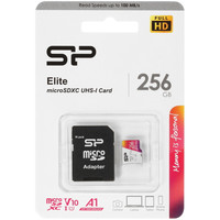 Карта памяти Silicon Power microSDXC 256 ГБ [SP256GBSTXBV1V20SP]