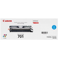 Картридж лазерный Canon 701C голубой, с чипом