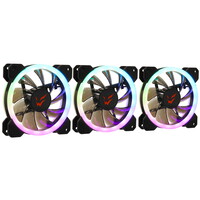 Комплект вентиляторов ARDOR GAMING Mistral PRO DR11 ARGB  черный