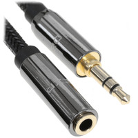 Кабель   DEXP jack 3.5 мм - jack 3.5 мм черный